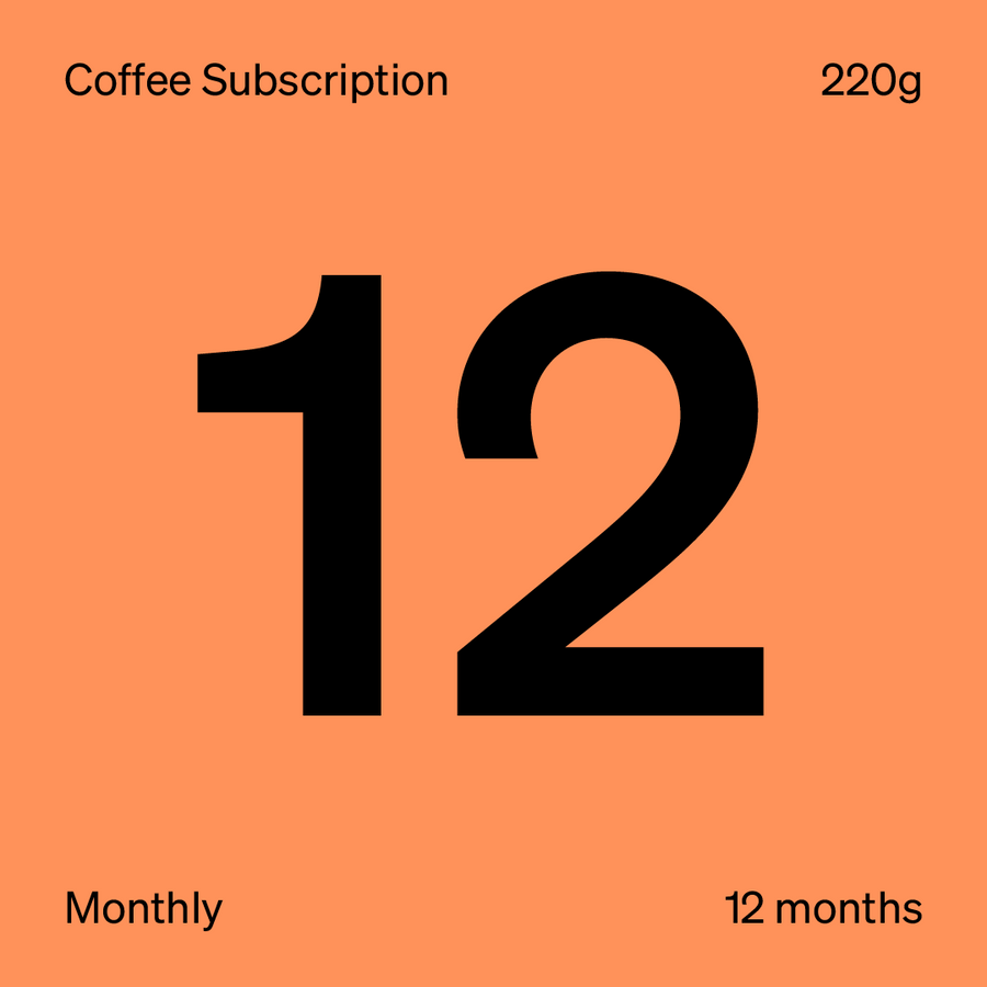 In My Mug: Coffee once a month for 12 months