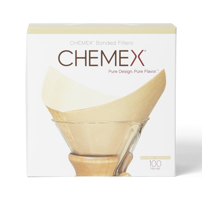 Chemex Pre-Folded Natural Filter Squares (FSU-100)