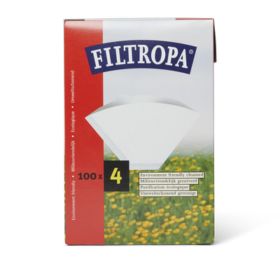 Filtropa filter papers size 4, box of 100 filters
